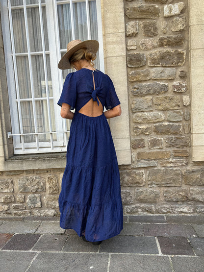 Lisyane bleue - Robe longue