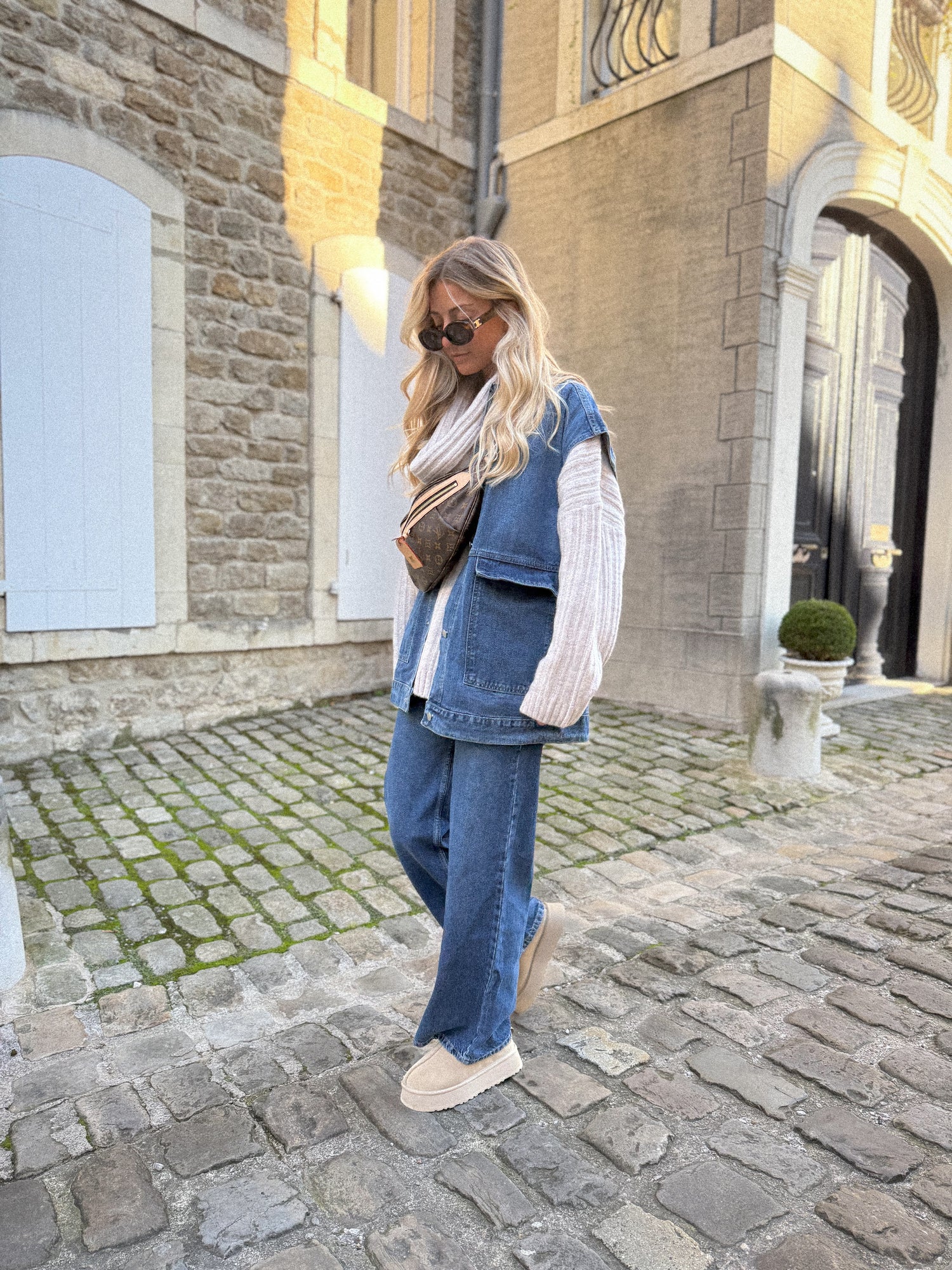 Marina bleue - Veste jean