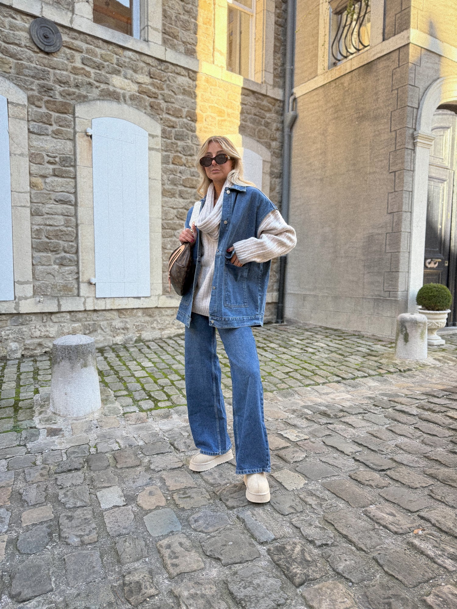 Marina bleue - Veste jean