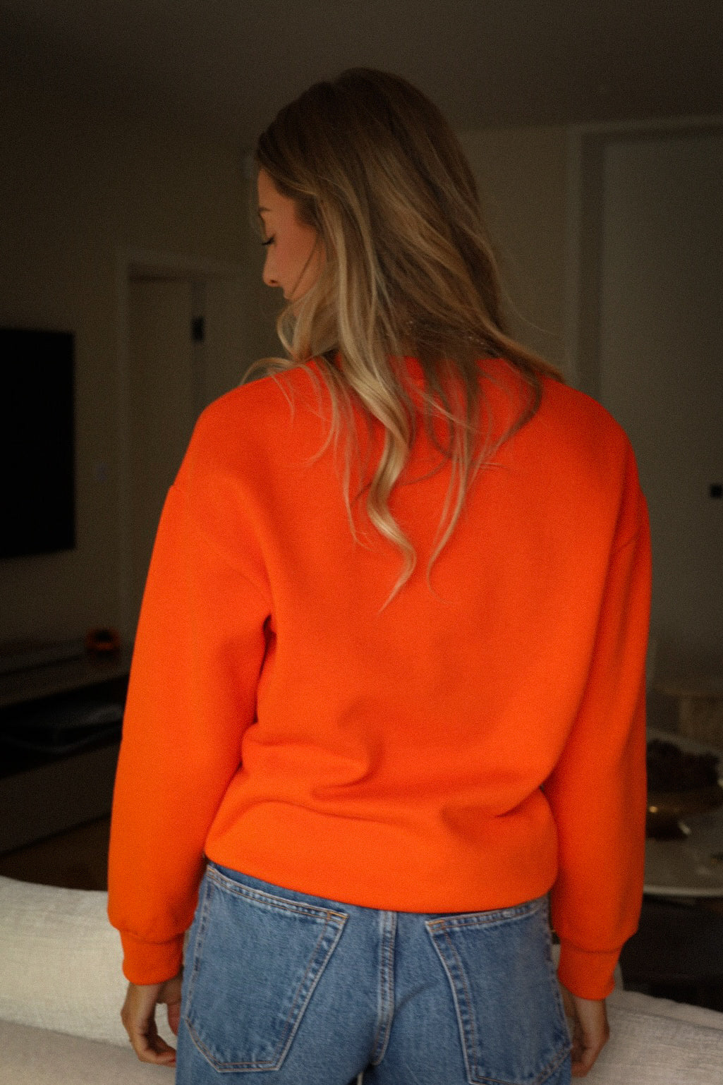 Lana orange - Sweat-shirt