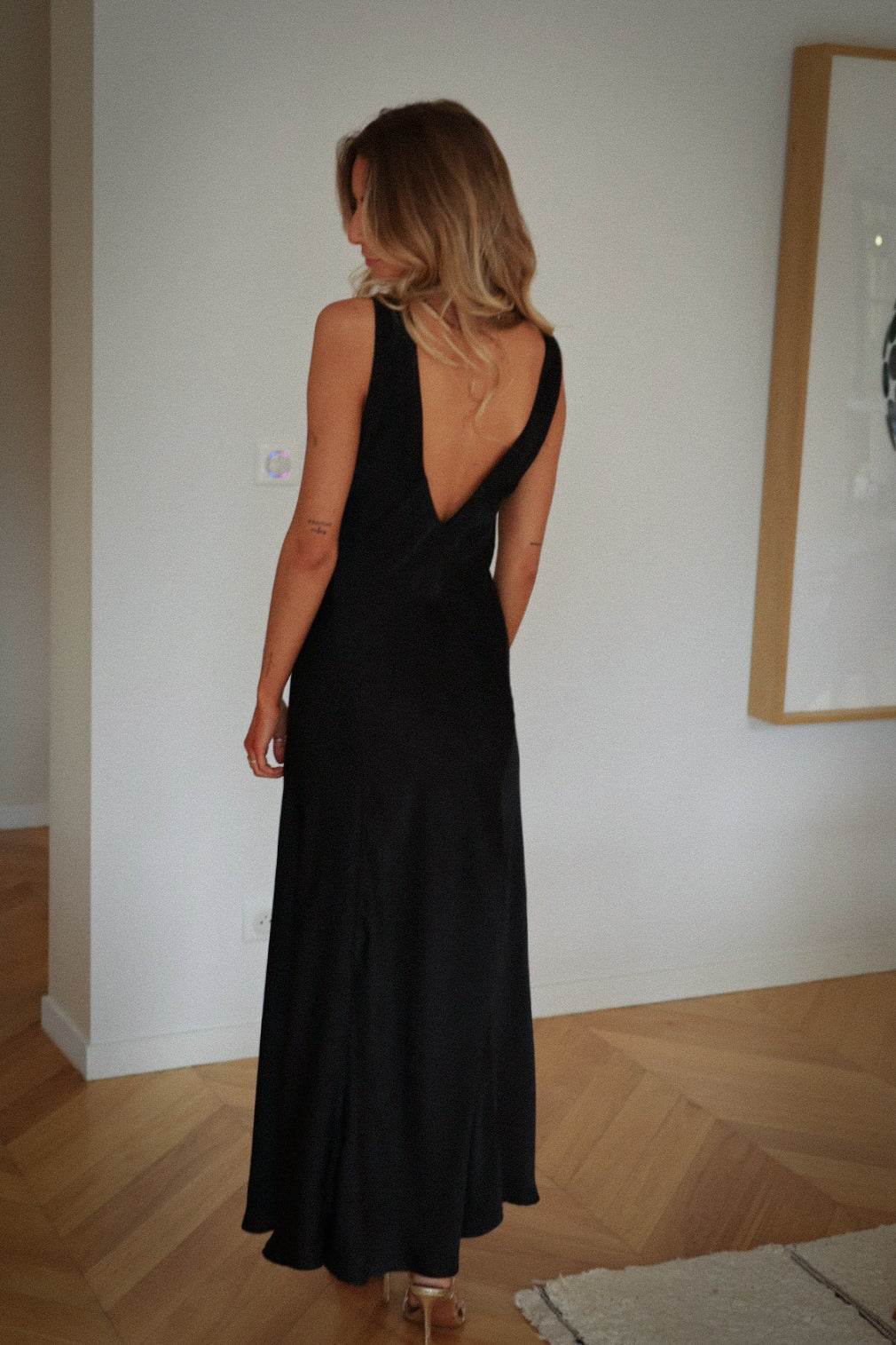 Philippine noire - Robe longue