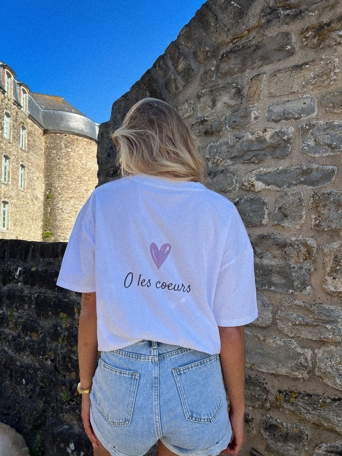 O les cœurs - T-shirt logo