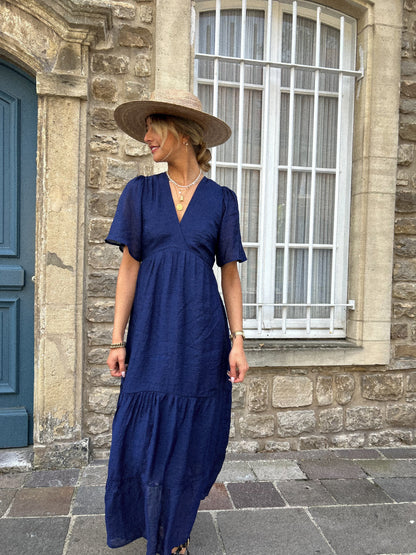 Lisyane bleue - Robe longue