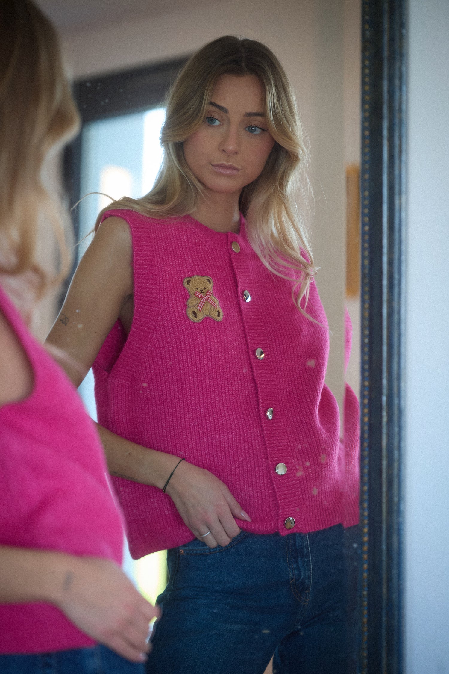 Crystal rose - Gilet sans manches