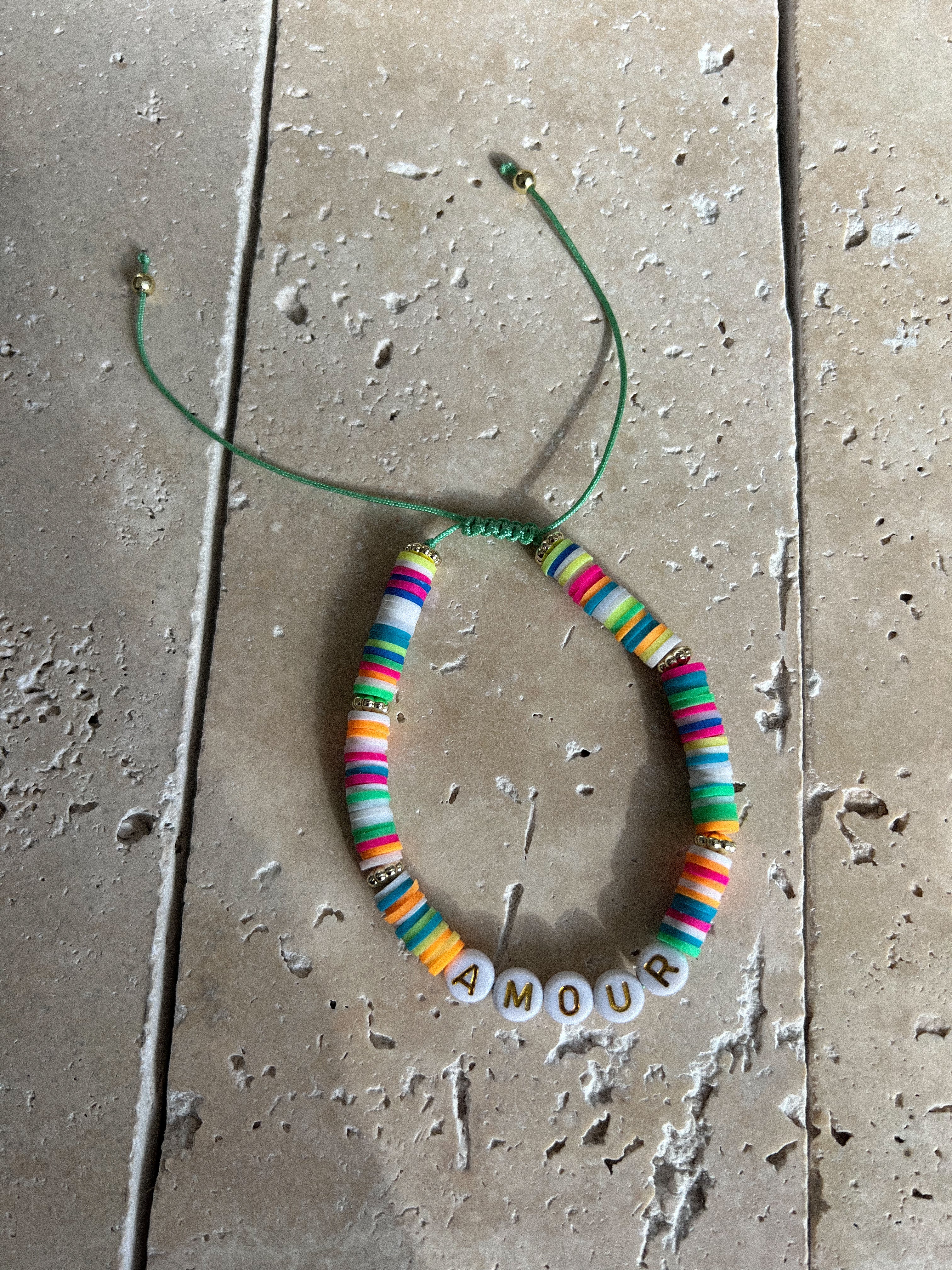 Joulia de colores - Pulsera de cuentas