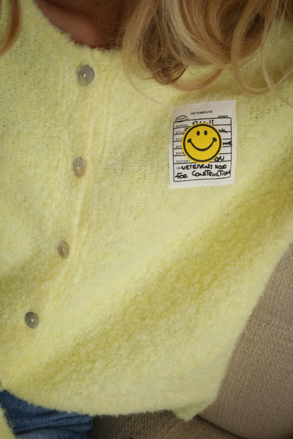 Noa jaune - Gilet smiley