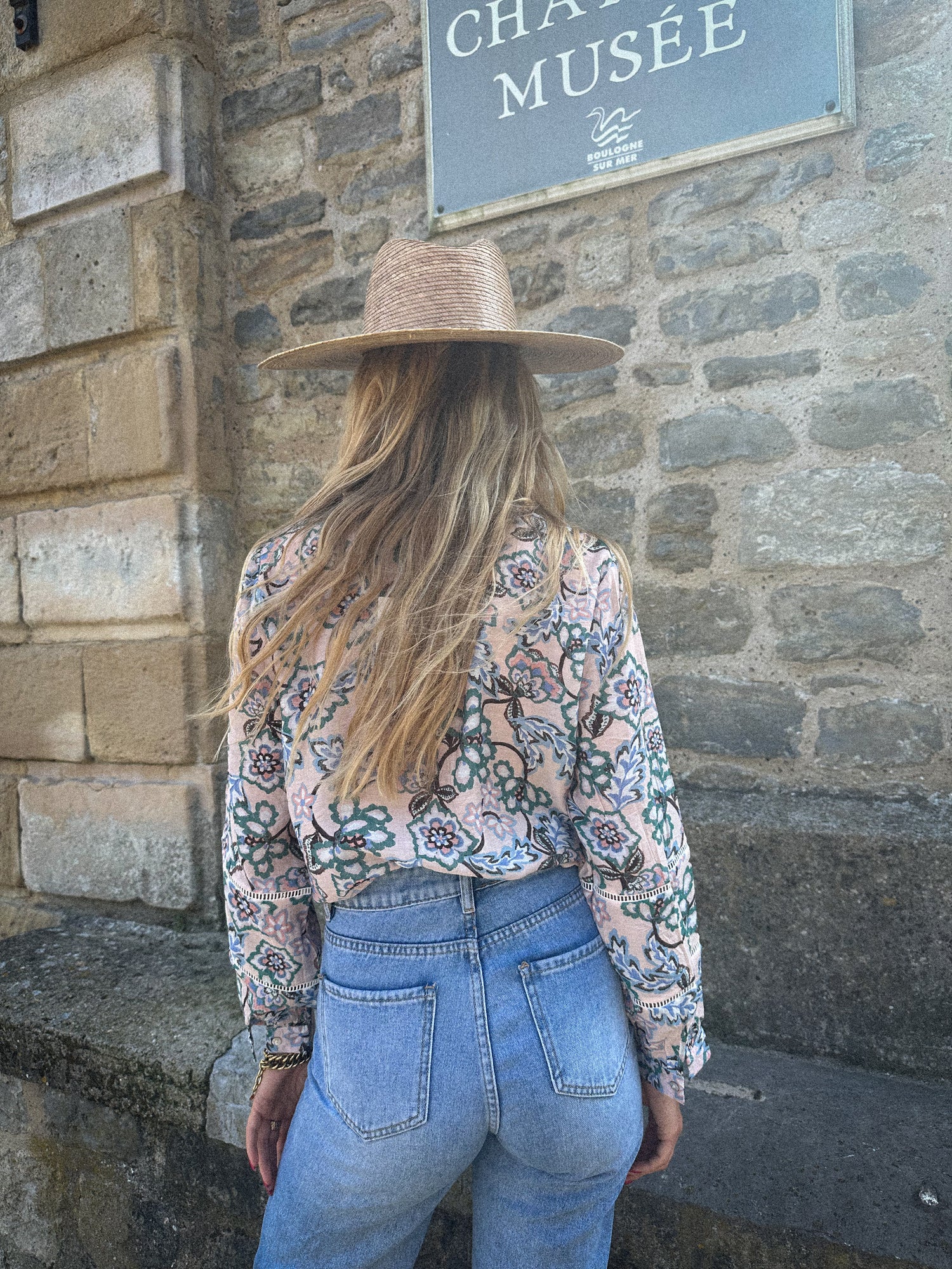 Cécile colorée - Blouse imprimée