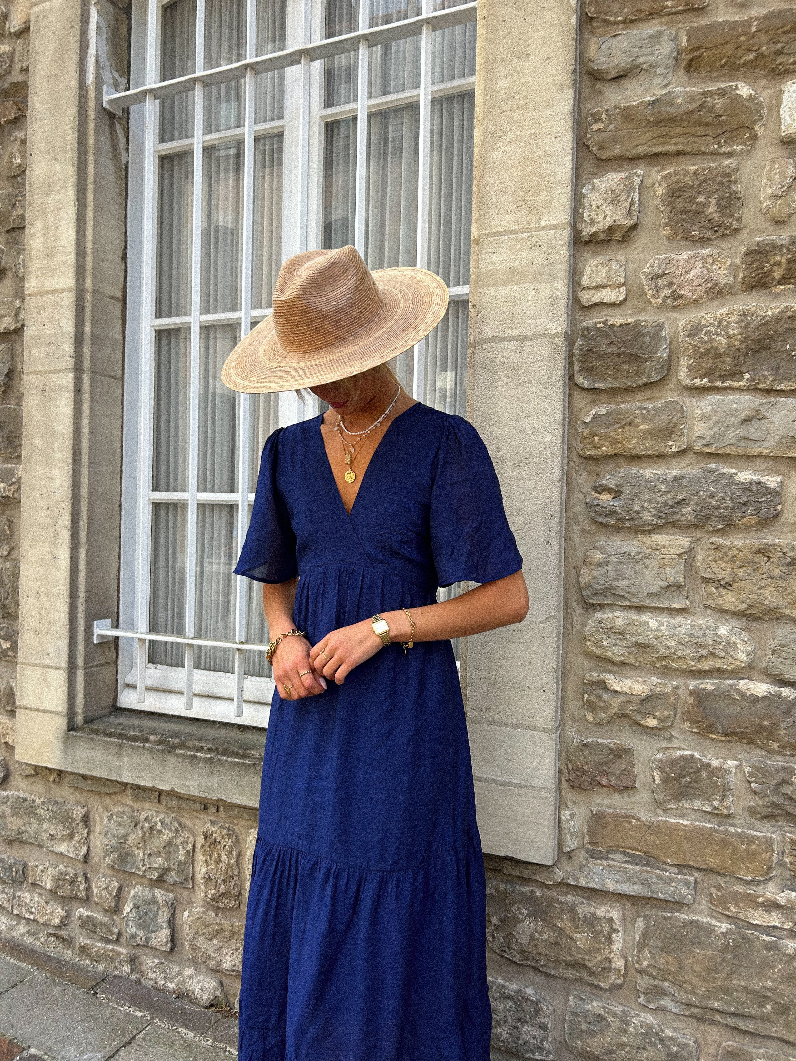 Lisyane bleue - Robe longue