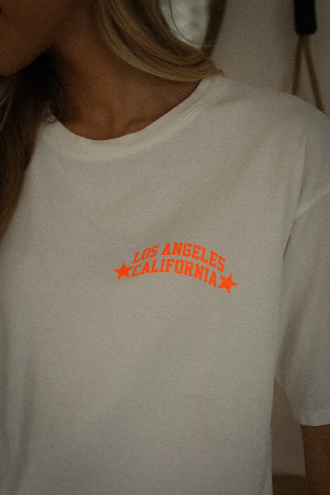 Angele blanc - T-shirt imprimé