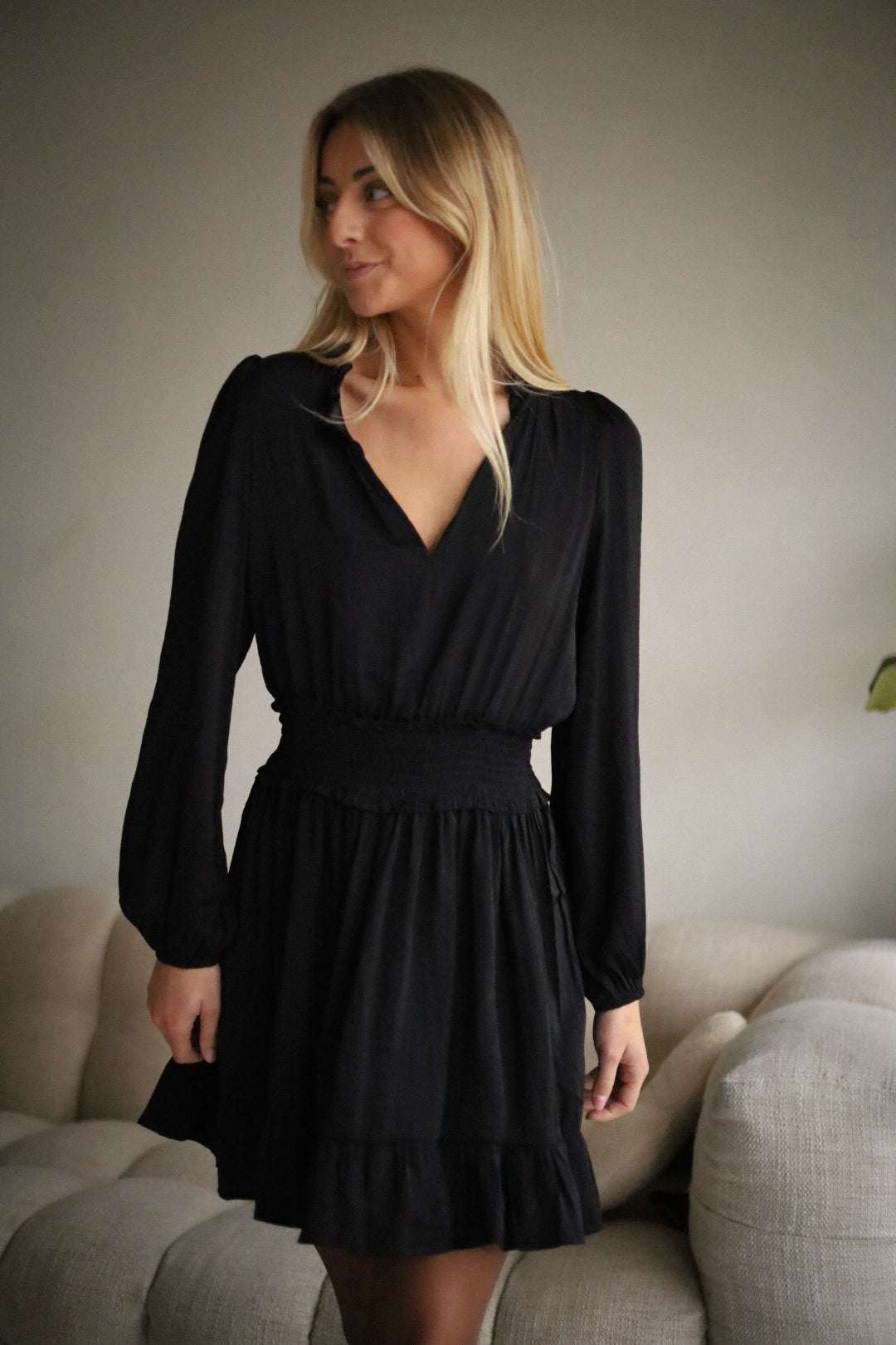 Missia noire - Robe fluide