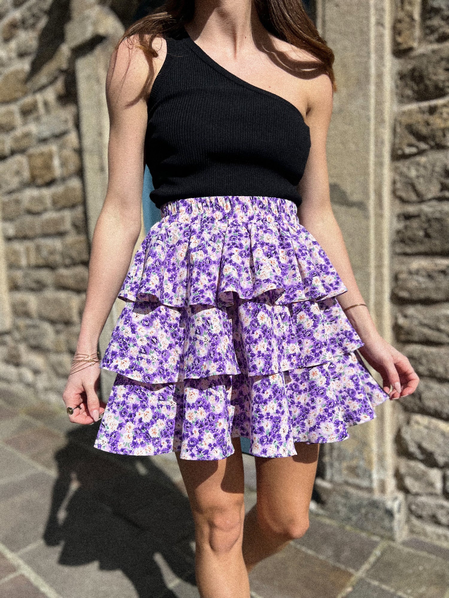 Violet Ana - Ruffled Skirt