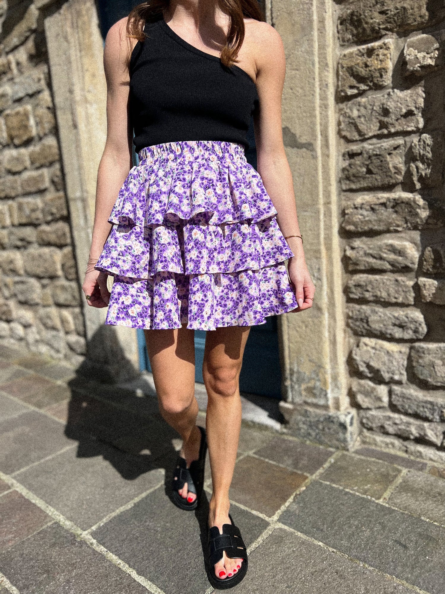 Violet Ana - Ruffled Skirt