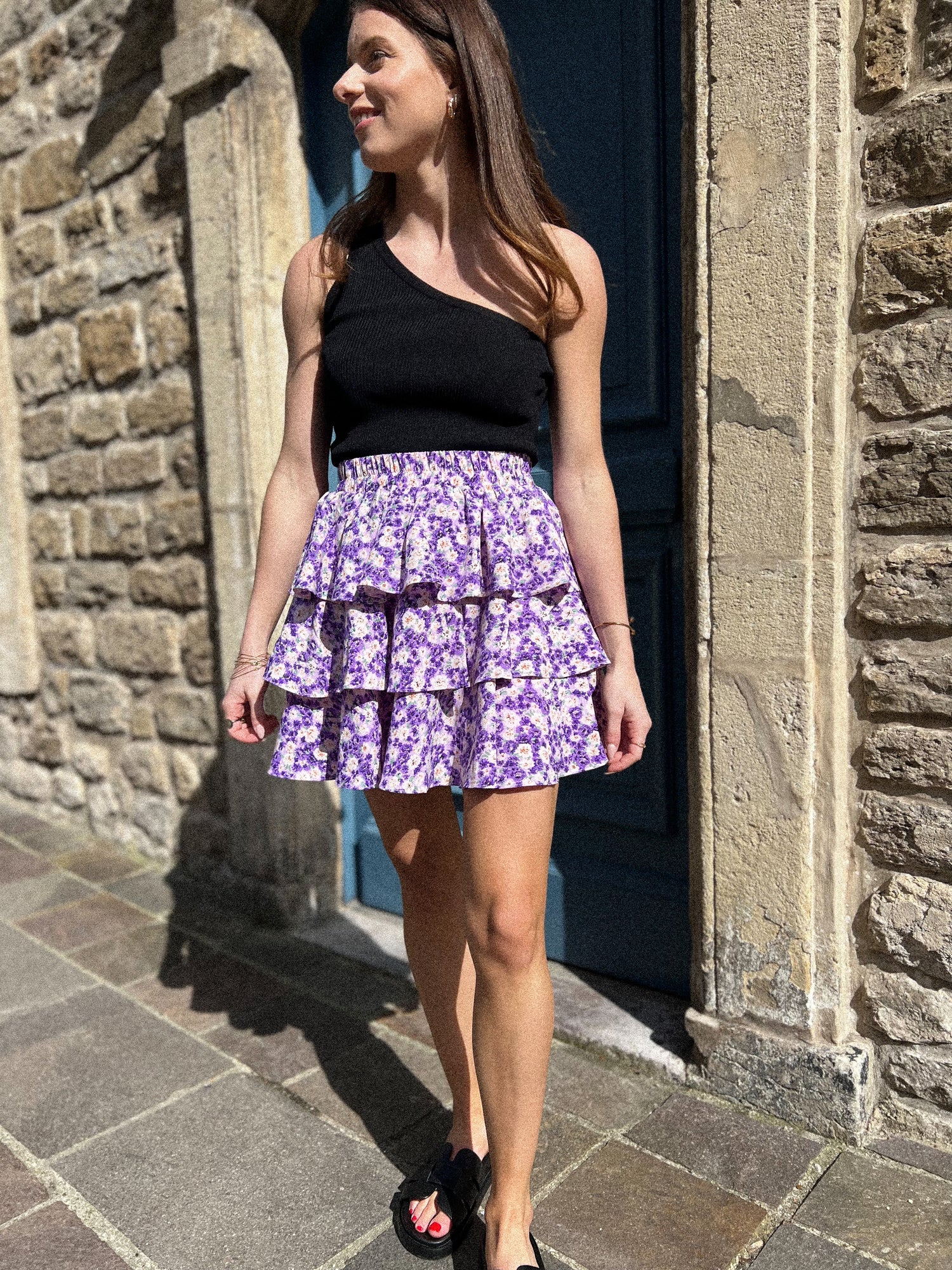 Violet Ana - Ruffled Skirt