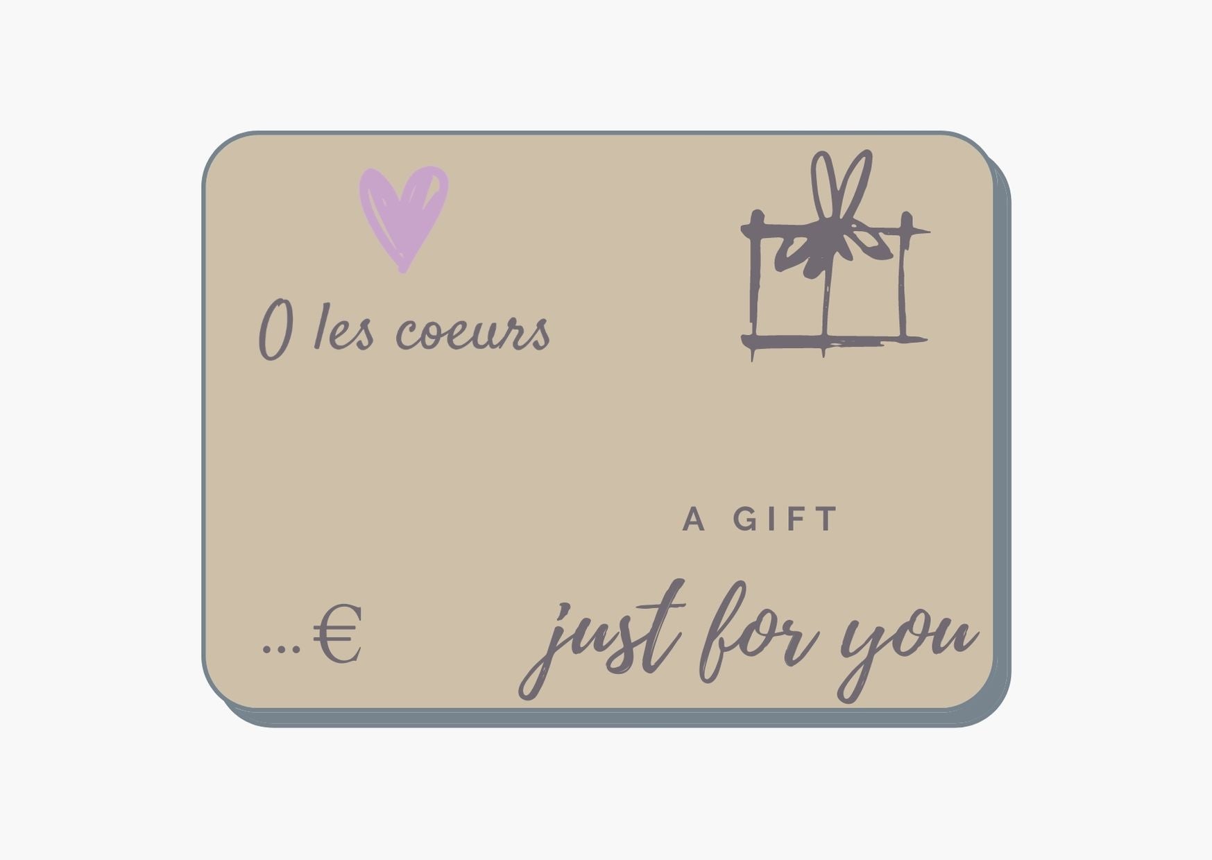 O Hearts E-Gift Card